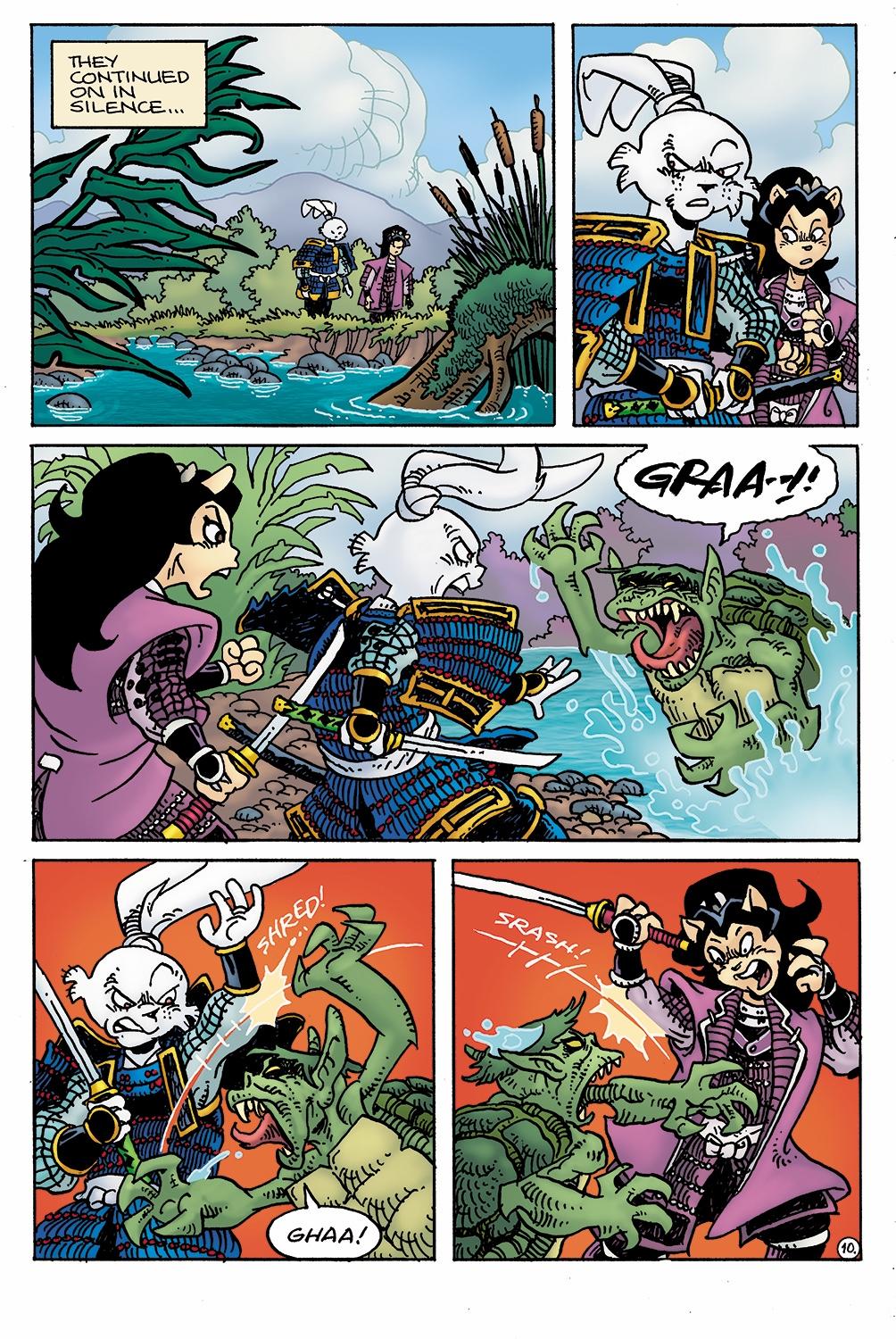 Teenage Mutant Ninja Turtles/Usagi Yojimbo Crossover WhereWhen From