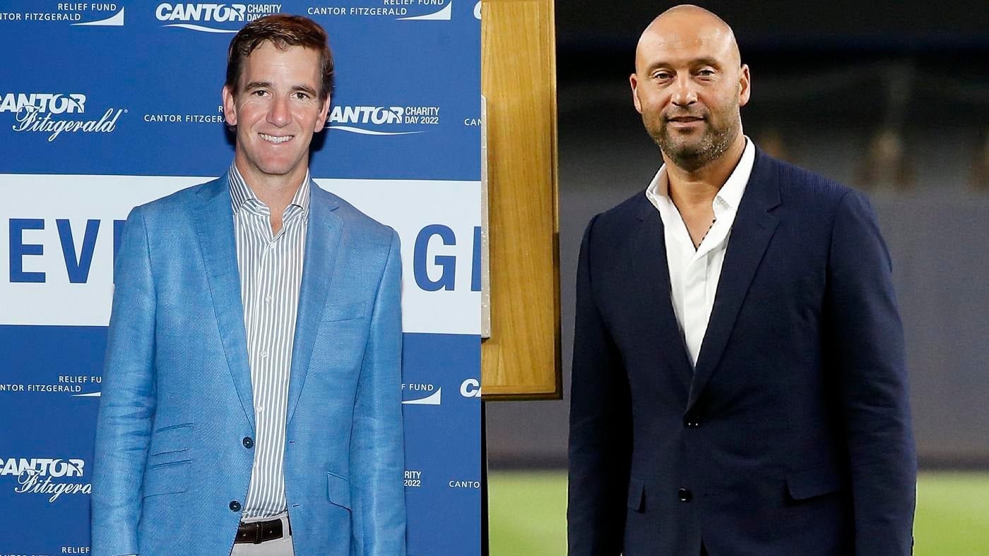 Eli Manning and Derek Jeter reminisce about Giants, Yankees careers and a fateful 2004 phone call