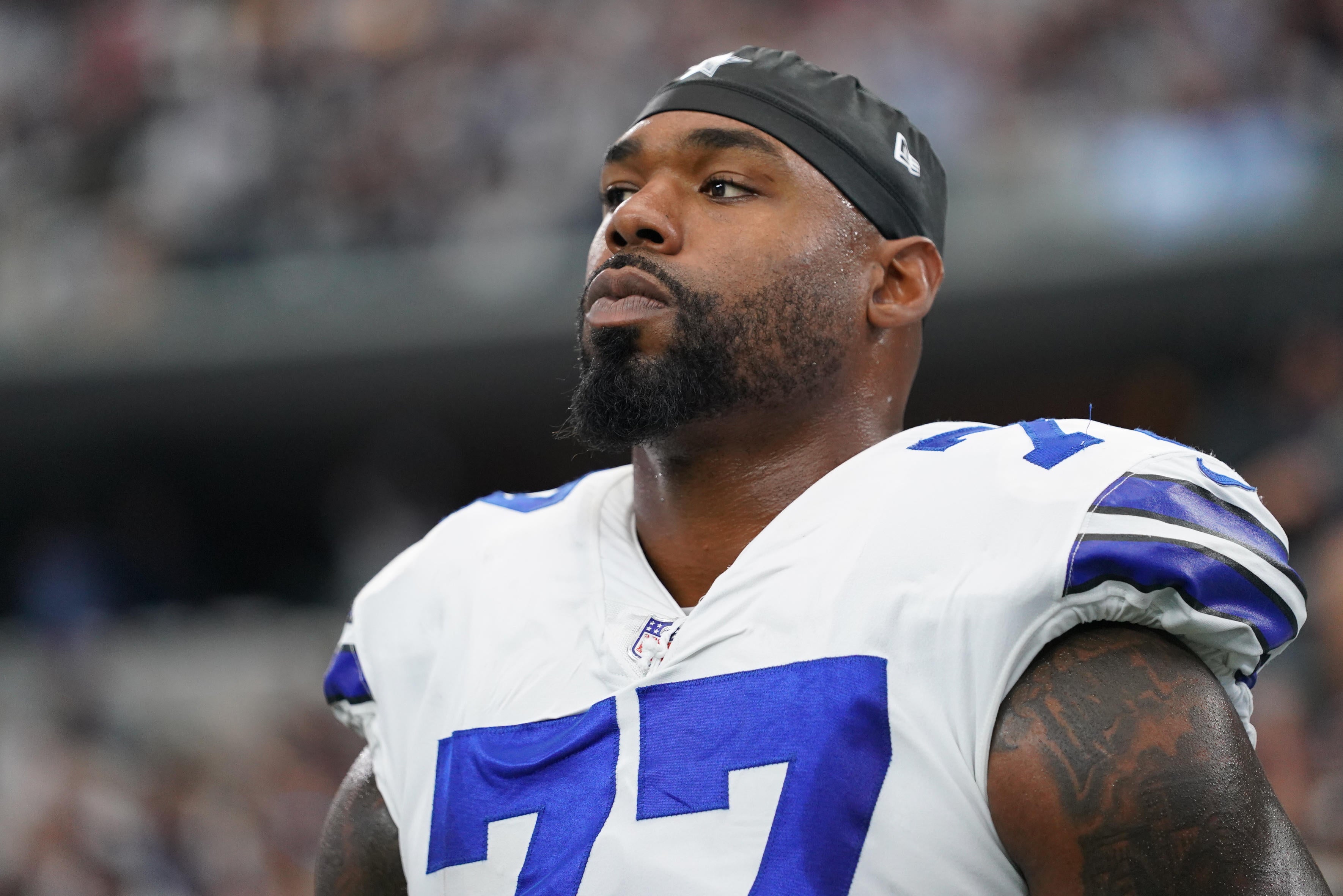 Cowboys apparently considering using Tyron Smith at right tackle after Terence Steele injury