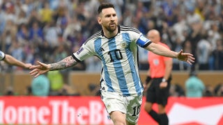 Lionel Messi of Argentina holds an Adidas ball during the FIFA World  News Photo - Getty Images