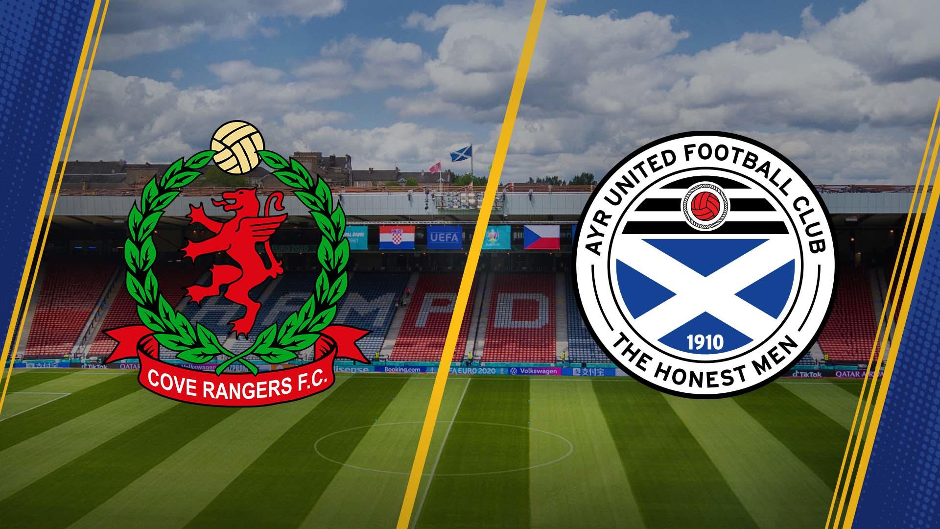 Cove Rangers vs. Ayr United Live Stream of Scottish Professional