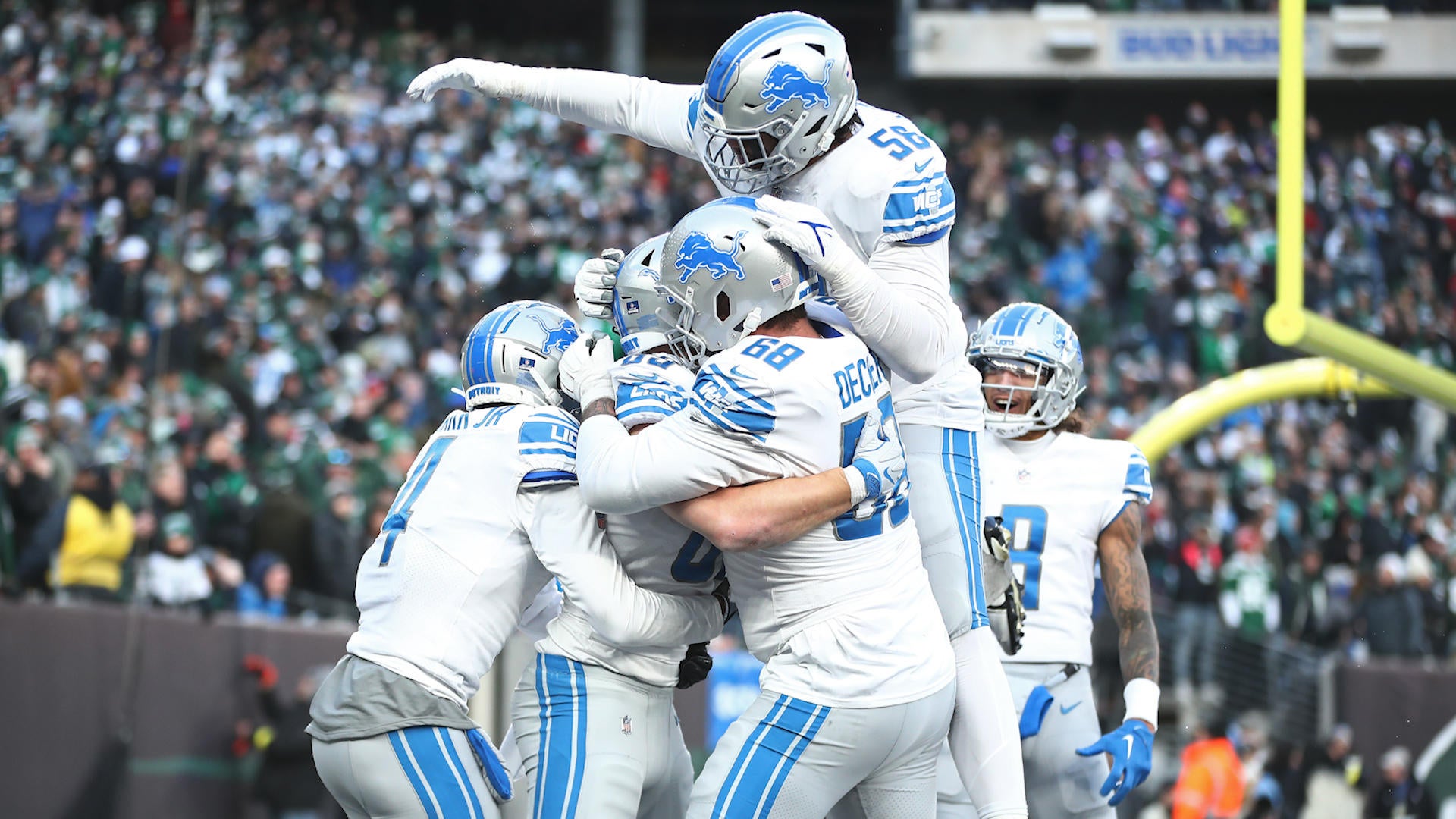 Lions vs. Jets Live Stream of National Football League