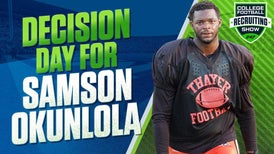 The College Football Recruiting Show: Battle for Five Stars | Samson Okunlola LIVE Commitment