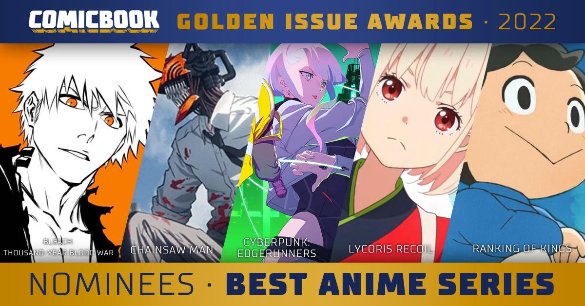 The 2022  Golden Issue Awards Nominees for Anime