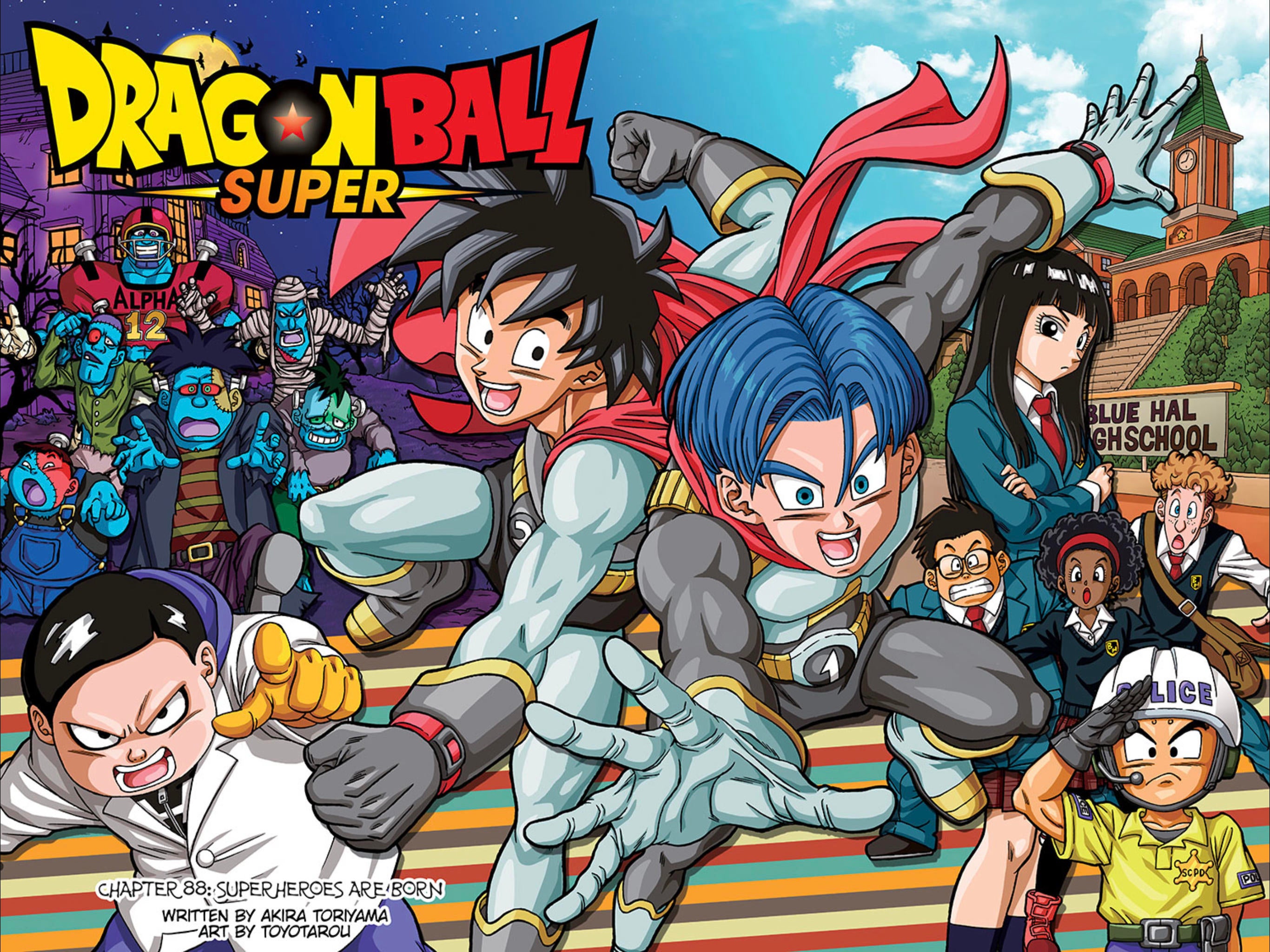 Dragon Ball Super Introduces 2 New Superheroes