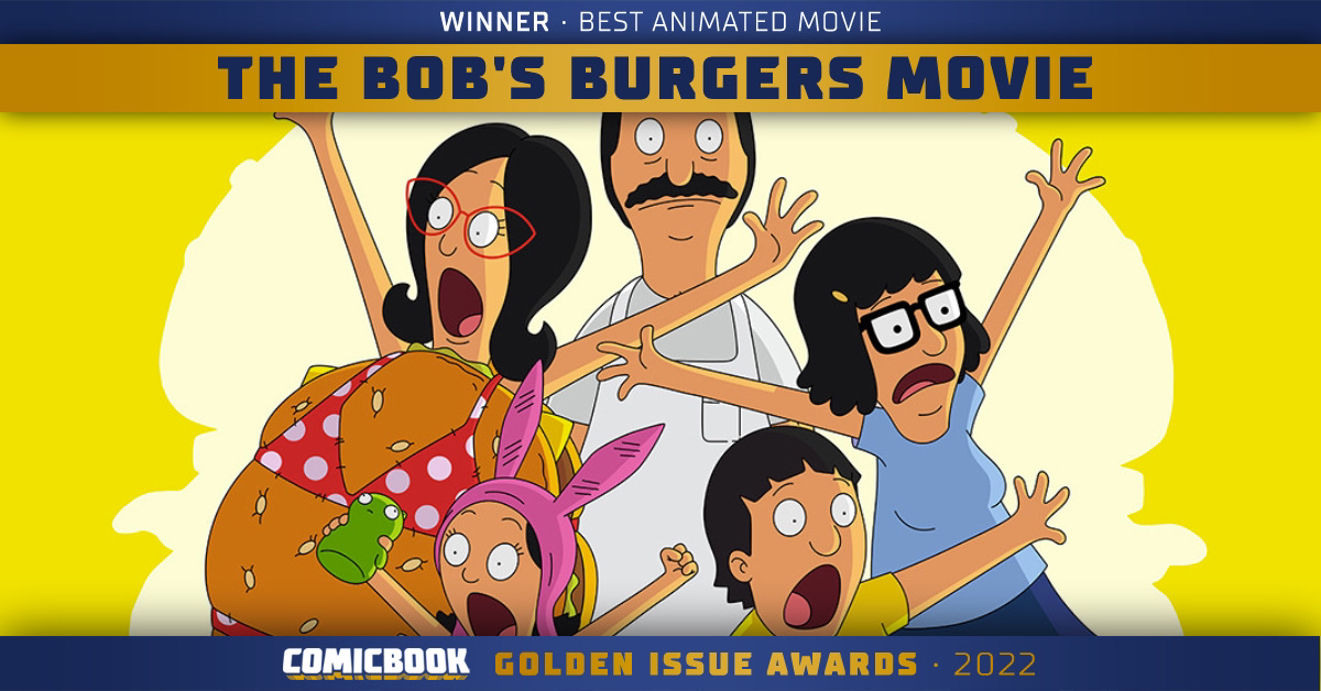 The 2022 Comicbook.com Golden Issue Award For Best Animated Movie