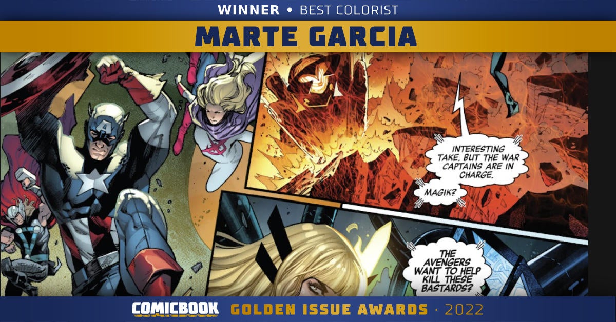 The 2022 ComicBook.com Golden Issue Award for Best Colorist