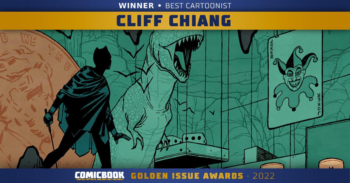 ComicBook.com 2022 Golden Issue Awards Best Cartoonist
