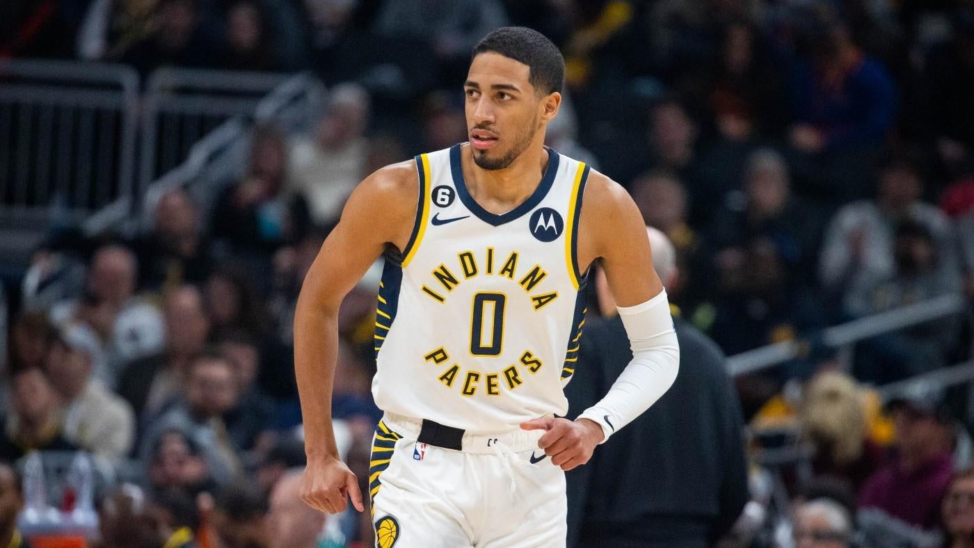 
                        Tyrese Haliburton out at least three games with ankle sprain, severely damaging Pacers' play-in hopes
                    