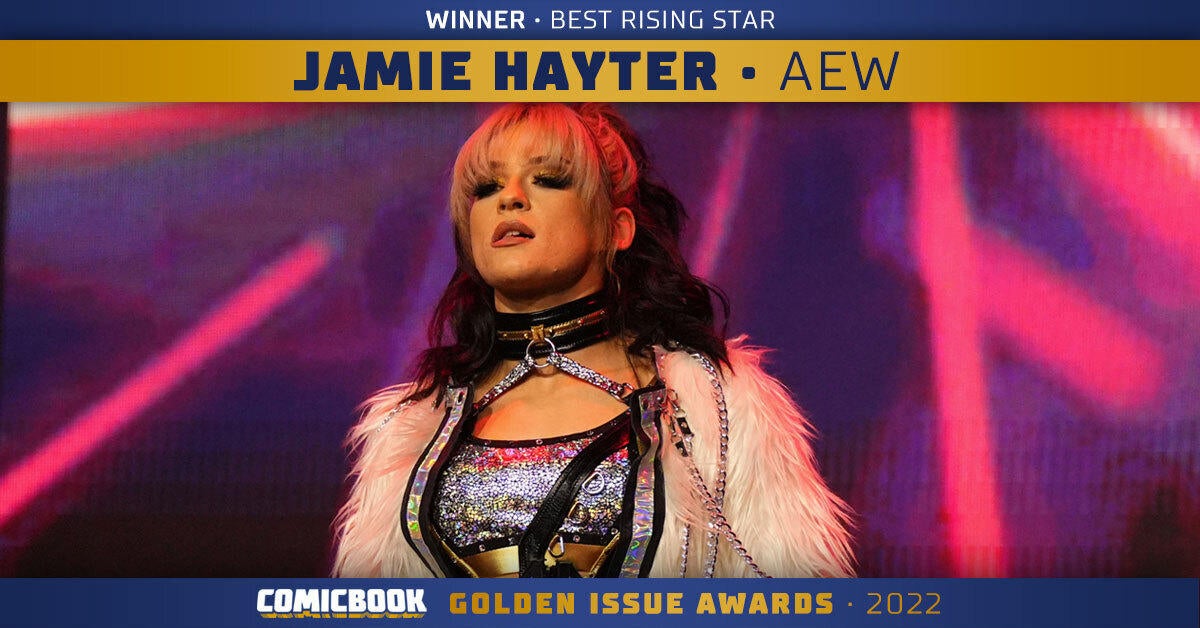 aew jamie hayter rising star golden issue