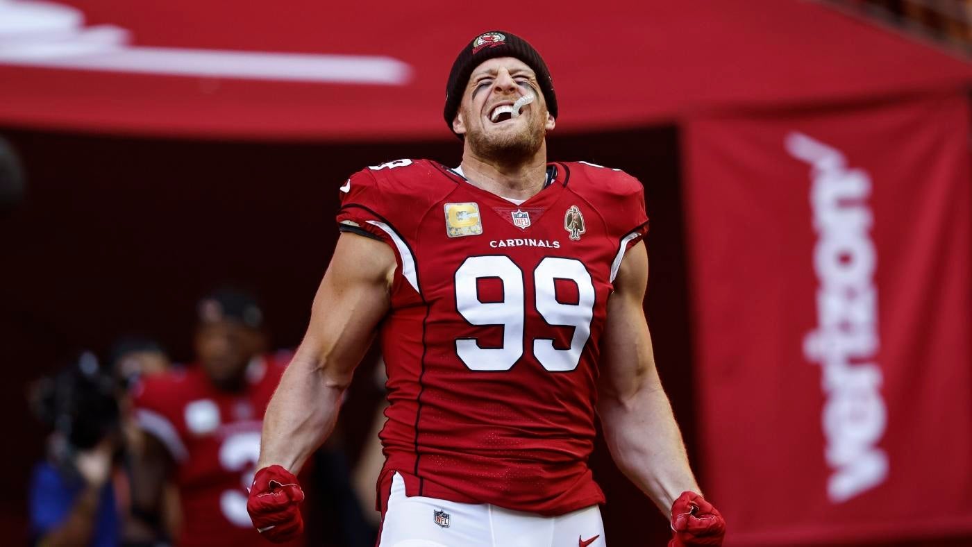 Cardinals' J.J. Watt shares teammate Jesse Luketa's bizarre reaction to his retirement