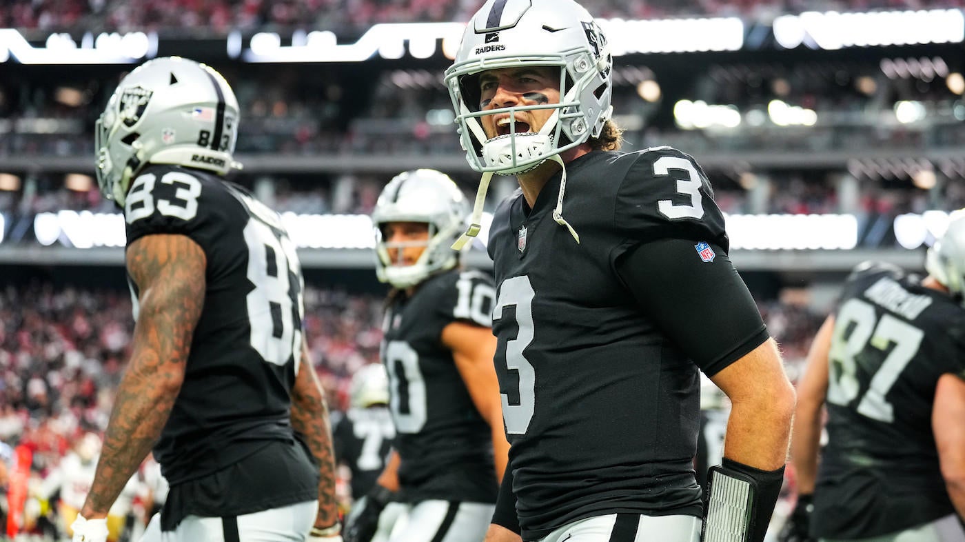 Raiders' Jarrett Stidham impresses in first NFL start with three touchdowns in overtime loss to 49ers