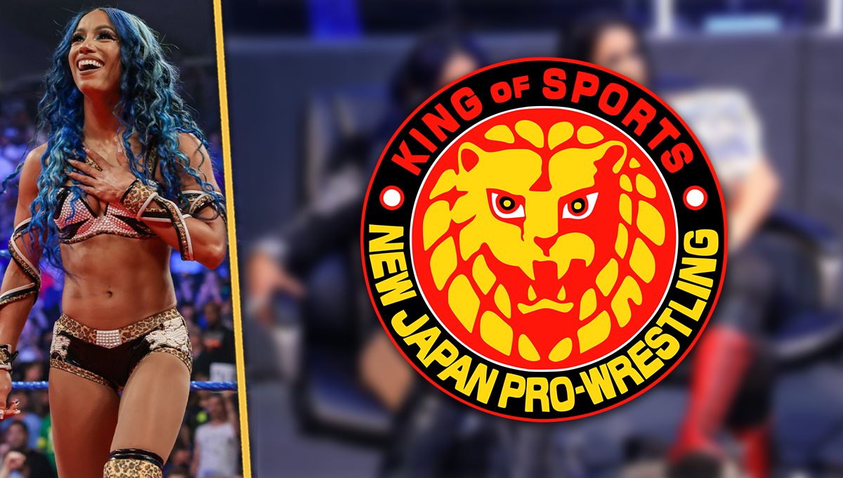 Ex-WWE star Sasha Banks appears at New Japan's Wrestle Kingdom