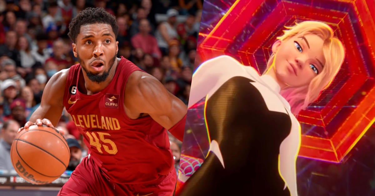 NBA Cleveland Cavaliers Star Donovan Mitchell Makes History With 71-Point Game in Spider-Gwen Shoes
