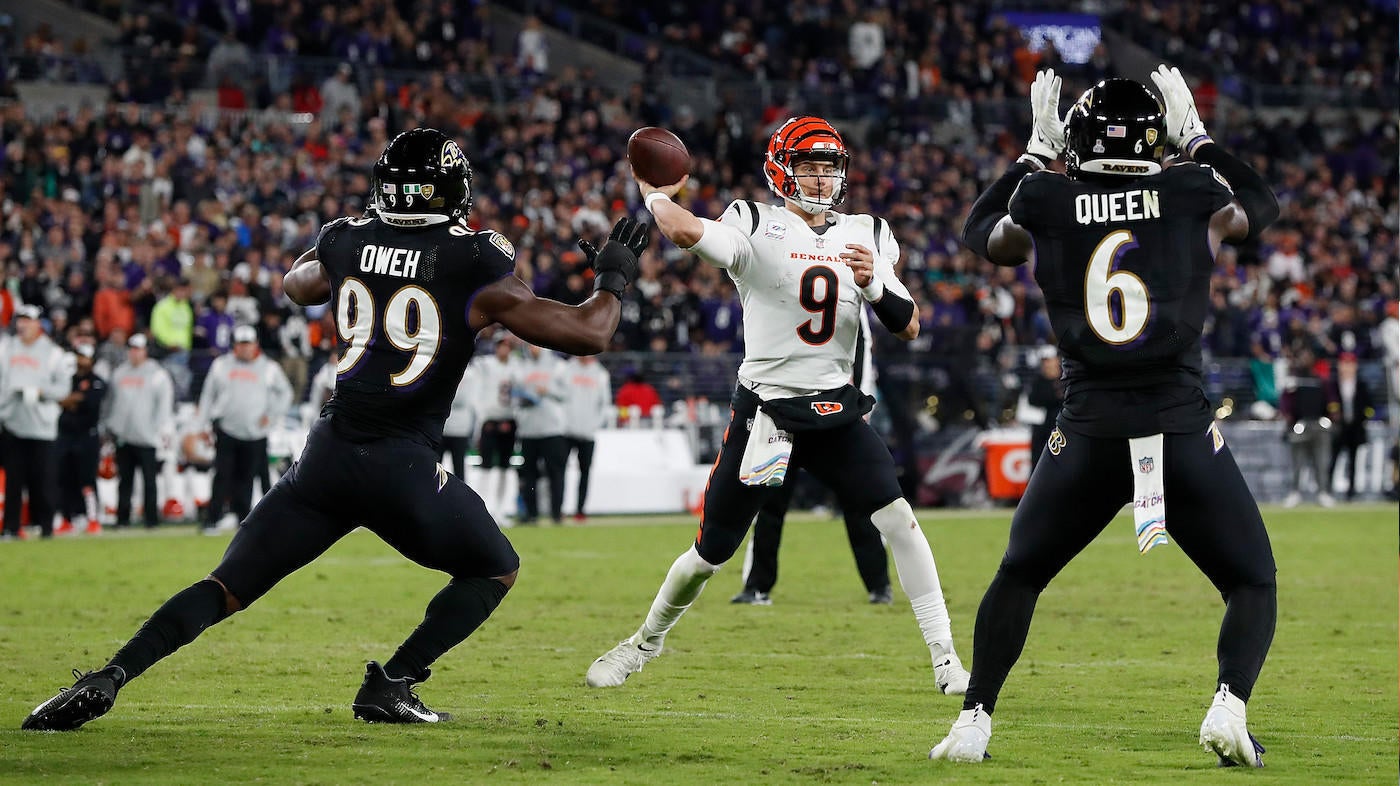 NFL Week 18 schedule: Ravens-Bengals time announced for AFC North matchup to close regular season