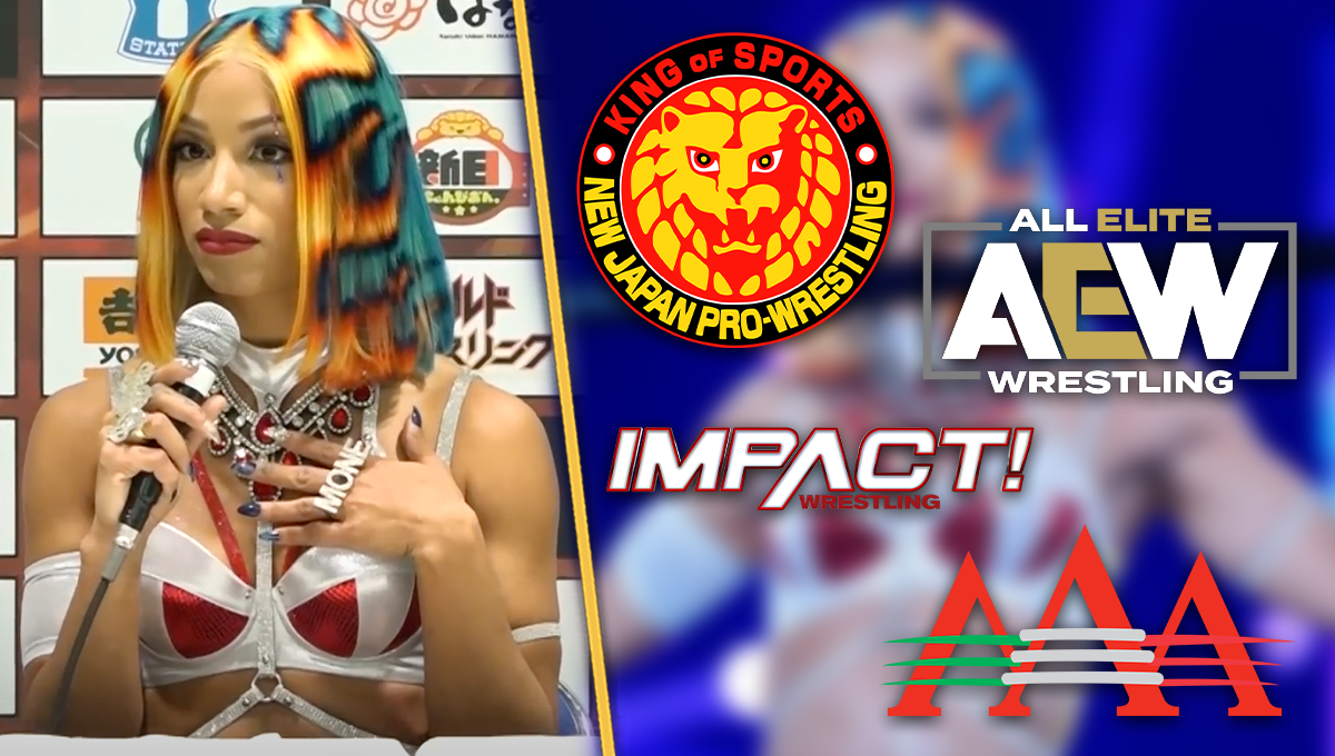 SASHA BANKS MERCEDES MONE AEW NJPW IMPACT AAA