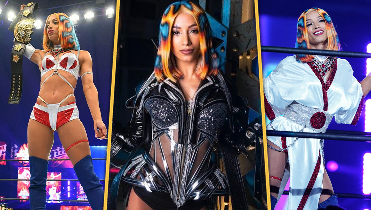 Ex-WWE star Sasha Banks appears at New Japan's Wrestle Kingdom