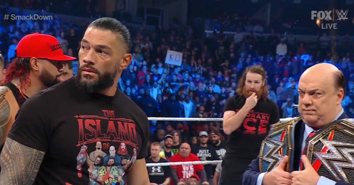 WWE SmackDown: Roman Reigns Goes Off on Sami Zayn and Receives Royal ...