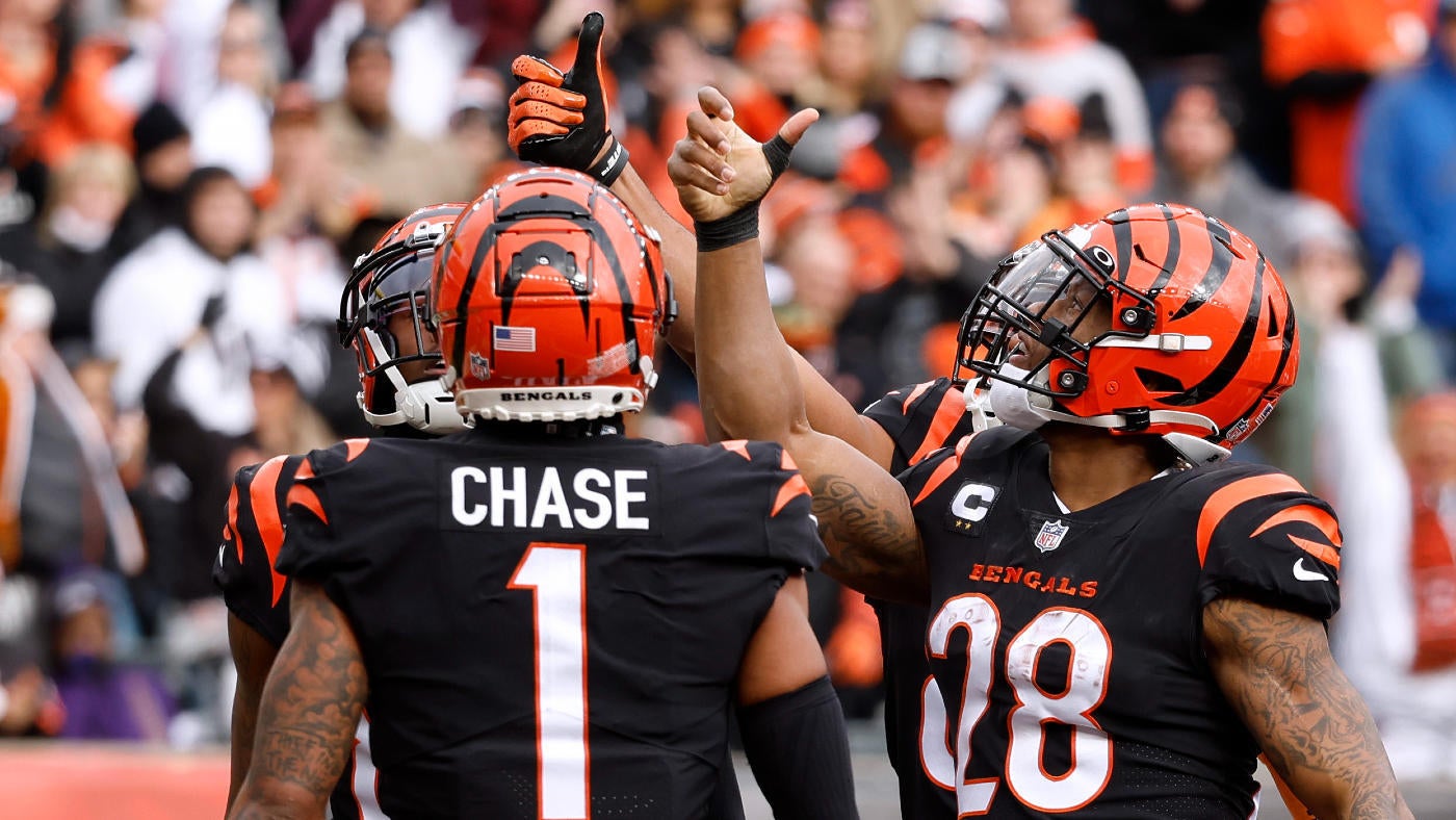 Bengals celebration mocks NFL's coin flip decision following Joe Mixon's touchdown vs. Ravens