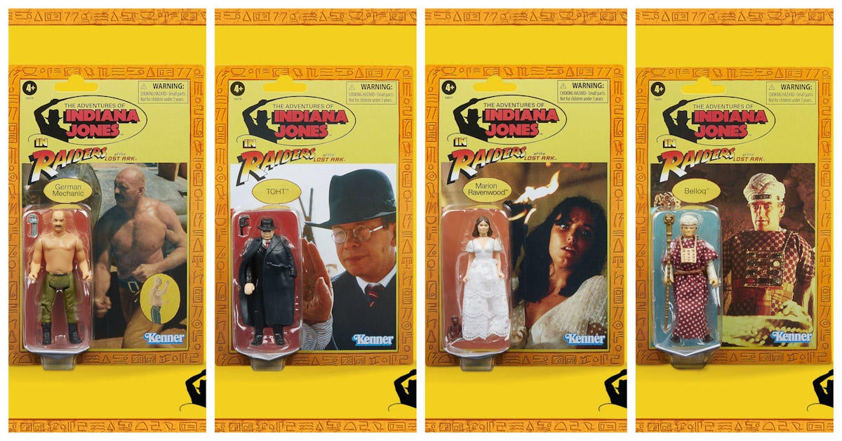 Indiana Jones Retro Collection 3.75 Indiana Jones 2023 wave 2. Kenner