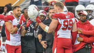 JJ Watt receives emotional standing ovation after final NFL game following  end of stellar career, News