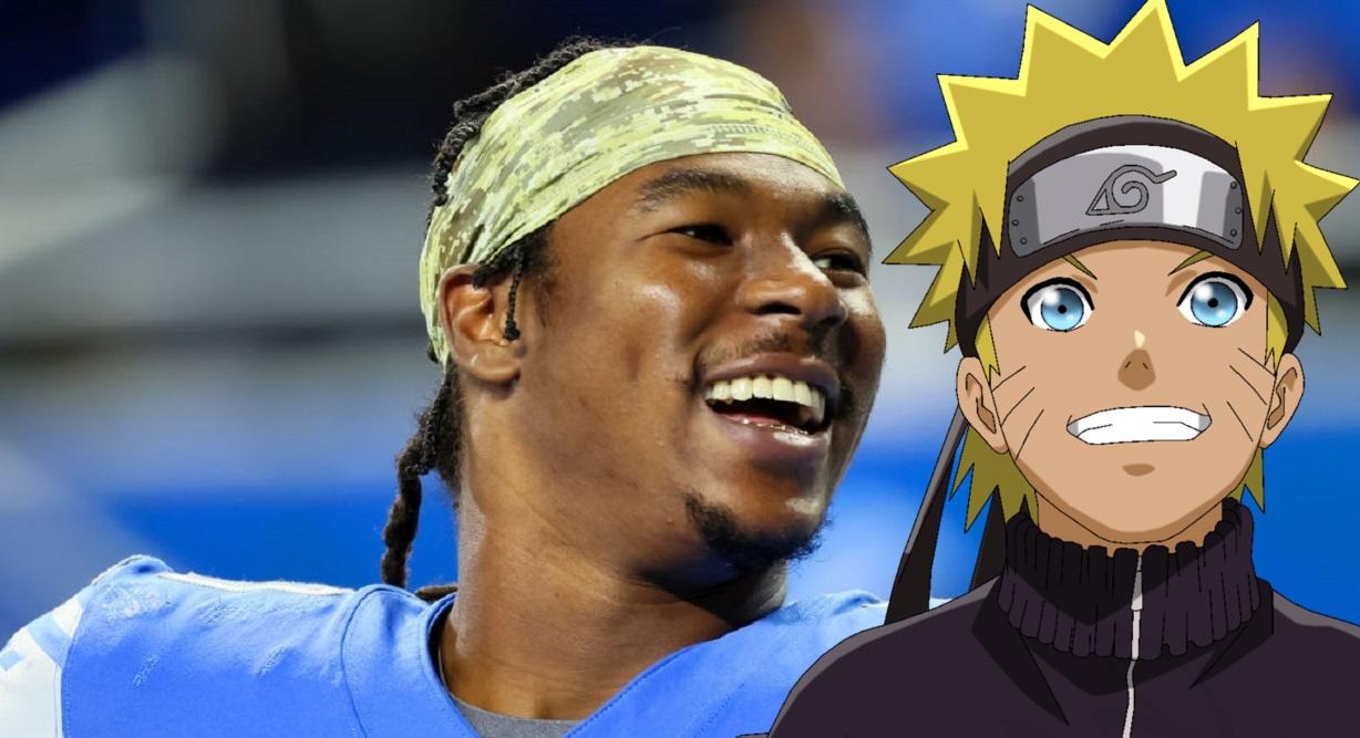 NFL Star Jamaal Williams Hypes Naruto During Game