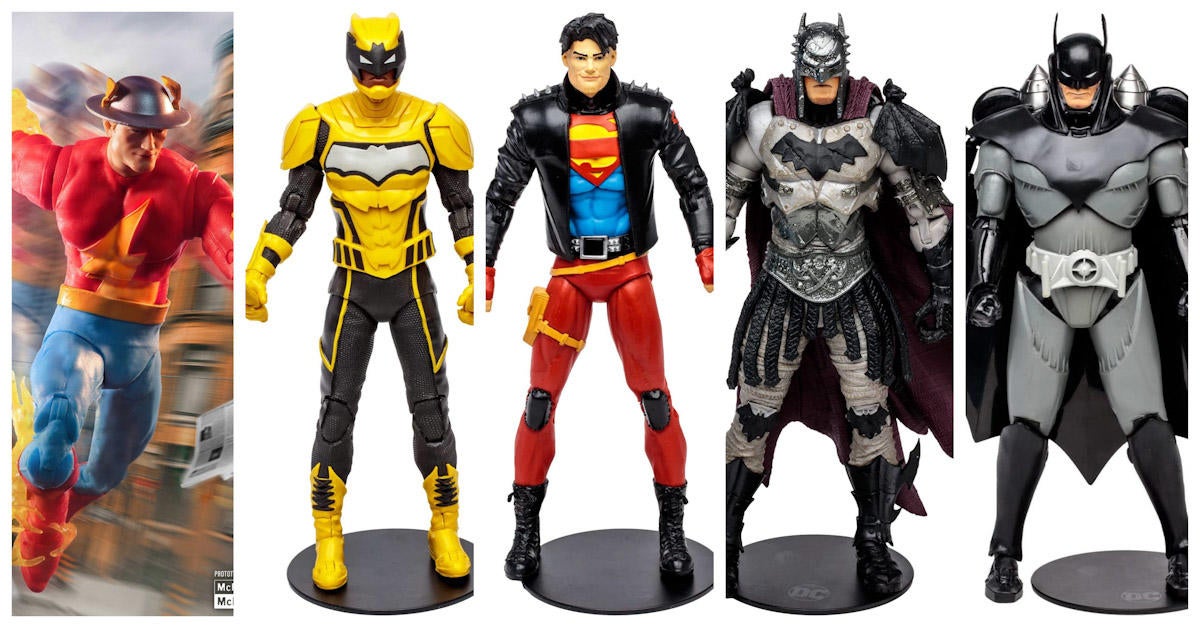 New McFarlane DC Multiverse Pre-Orders: Armored Batman, Superboy, The  Signal, and More
