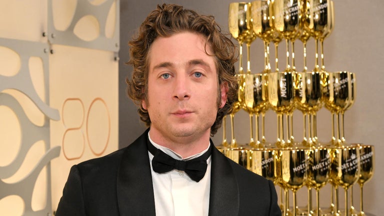 Jeremy Allen White Looks Sharper Than Ever at Golden Globes With Wife