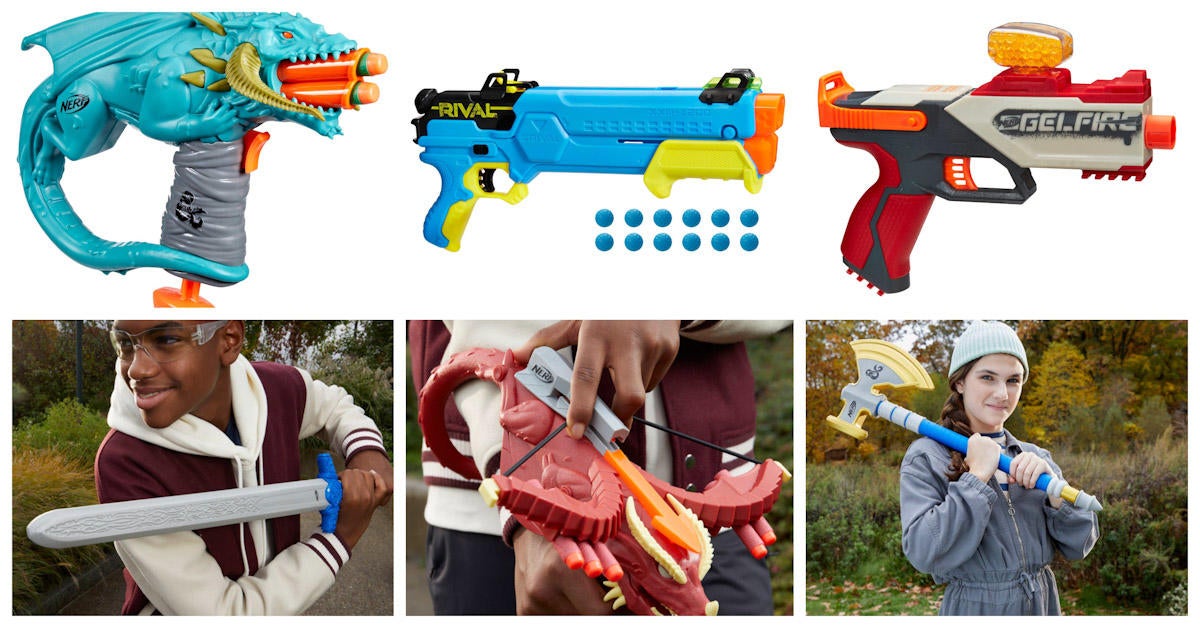 Nerf Introduces Line Of Real Guns