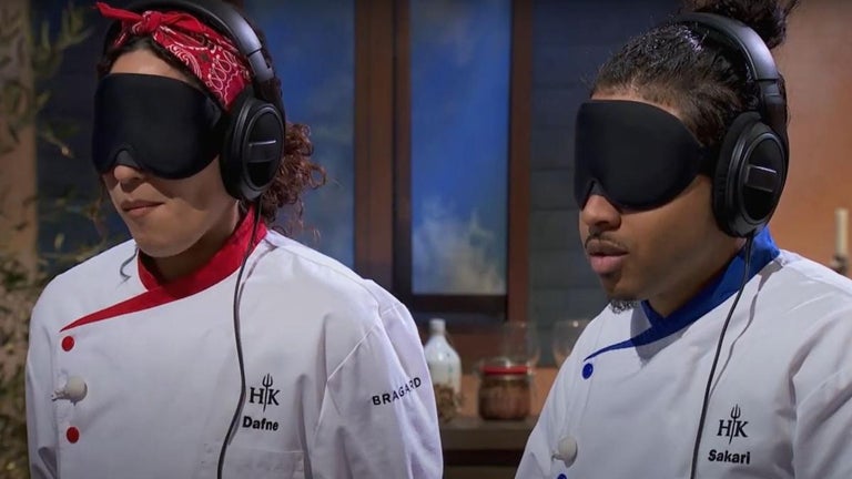 'Hell's Kitchen: Battle of the Ages': Chefs Battle in Blindfold Taste Test in Exclusive Clip