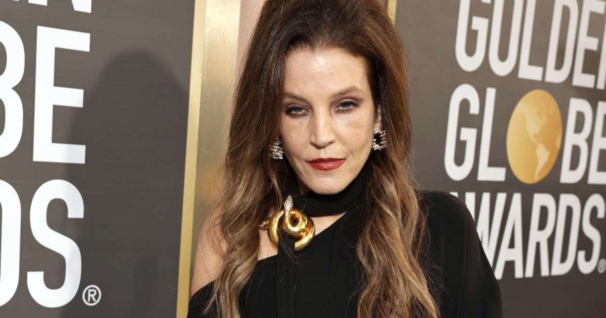 Lisa Marie Presley Said She Was 'So Happy' at Golden Globes 2 Days