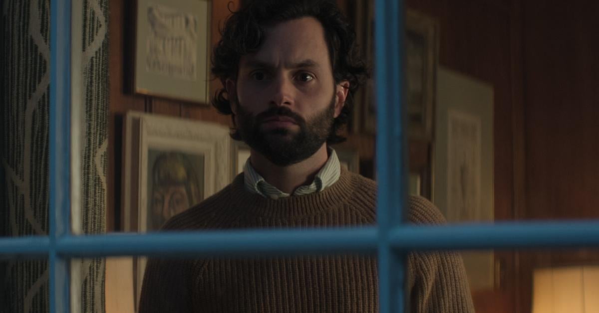 You Star Penn Badgley de Netflix réagit au plus gros rebondissement de la saison 4 You Star Penn Badgley de Netflix réagit au plus gros rebondissement de la saison 4
