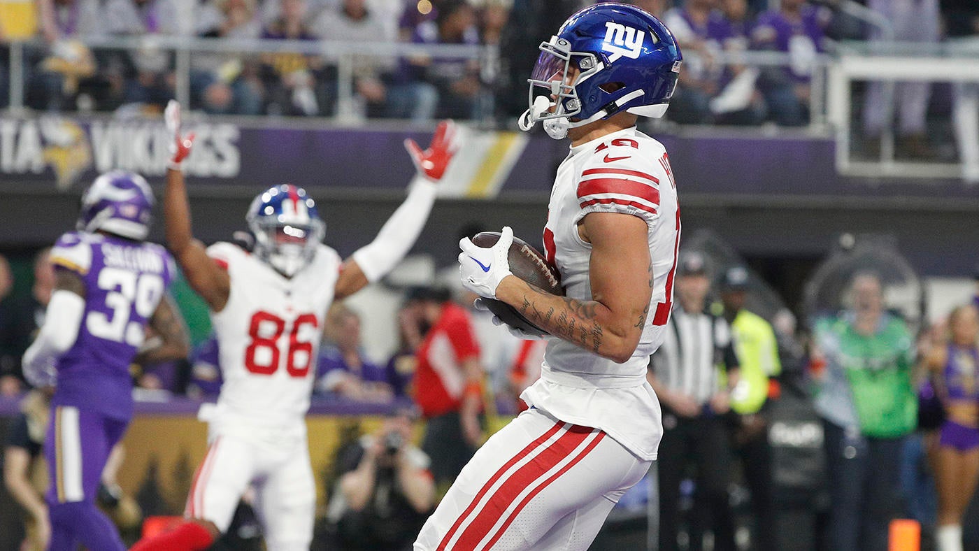 2023 NFL playoffs: Giants' overlooked WRs have finally been given an opportunity, and they're thriving