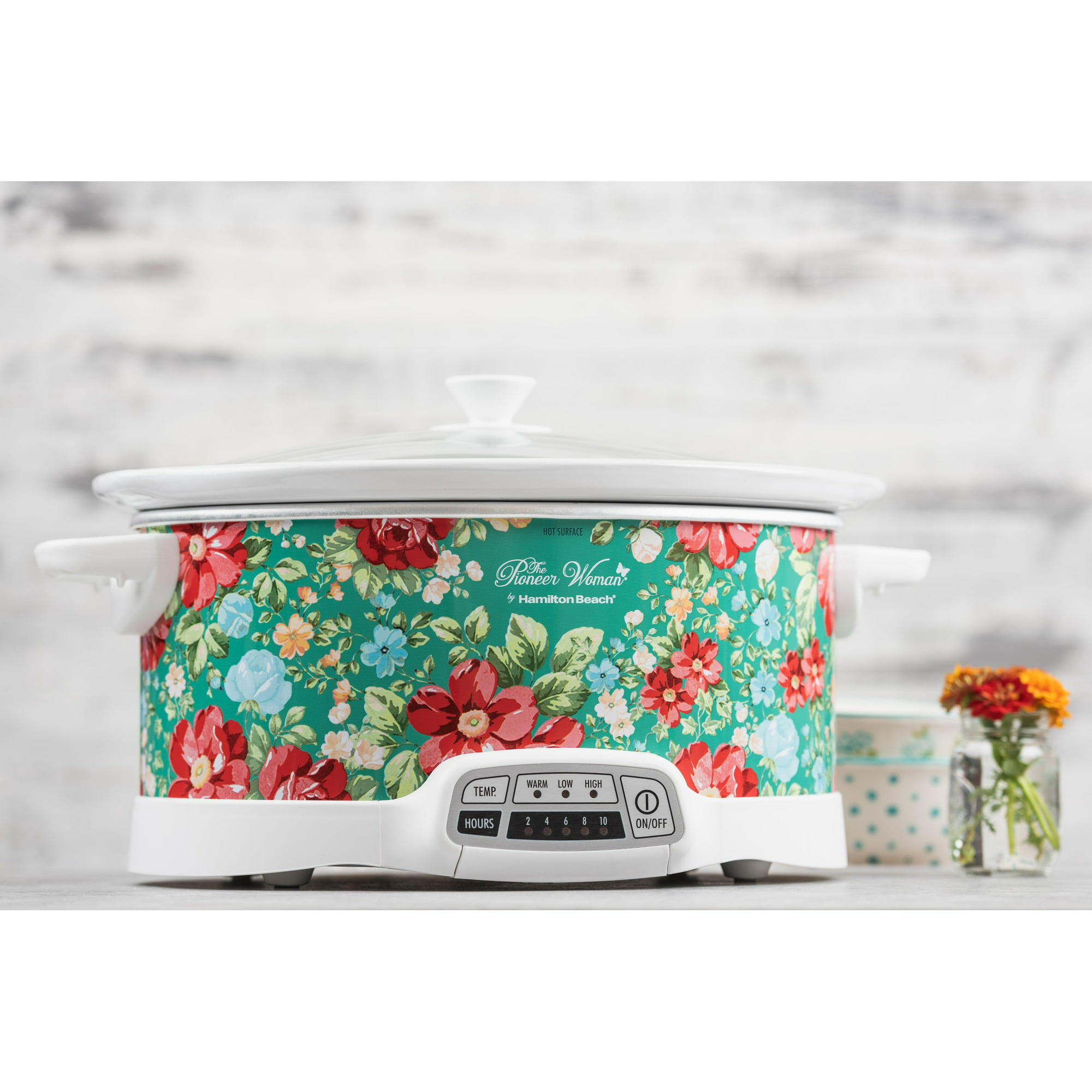 The Pioneer Woman 2 Slice Extra-Wide Slot Toaster, Fiona Floral