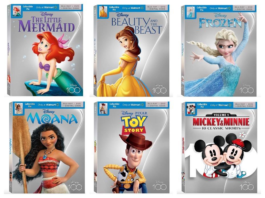 Disney and Pixar Movies Get Disney100 Edition Steelbooks and