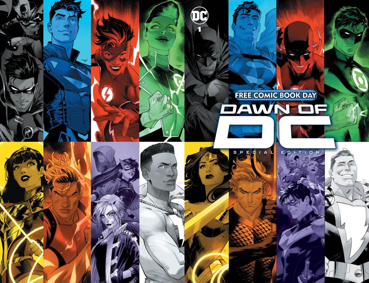 DC Reveals First Look At Dawn Of DC Free Comic Book Day Special