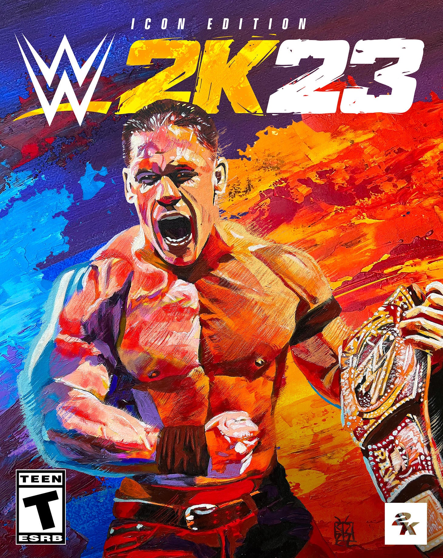 WWE 2K23 Reveals New Game Mode First Images And More   Wwe 2k23 Icon Edition Key Art 