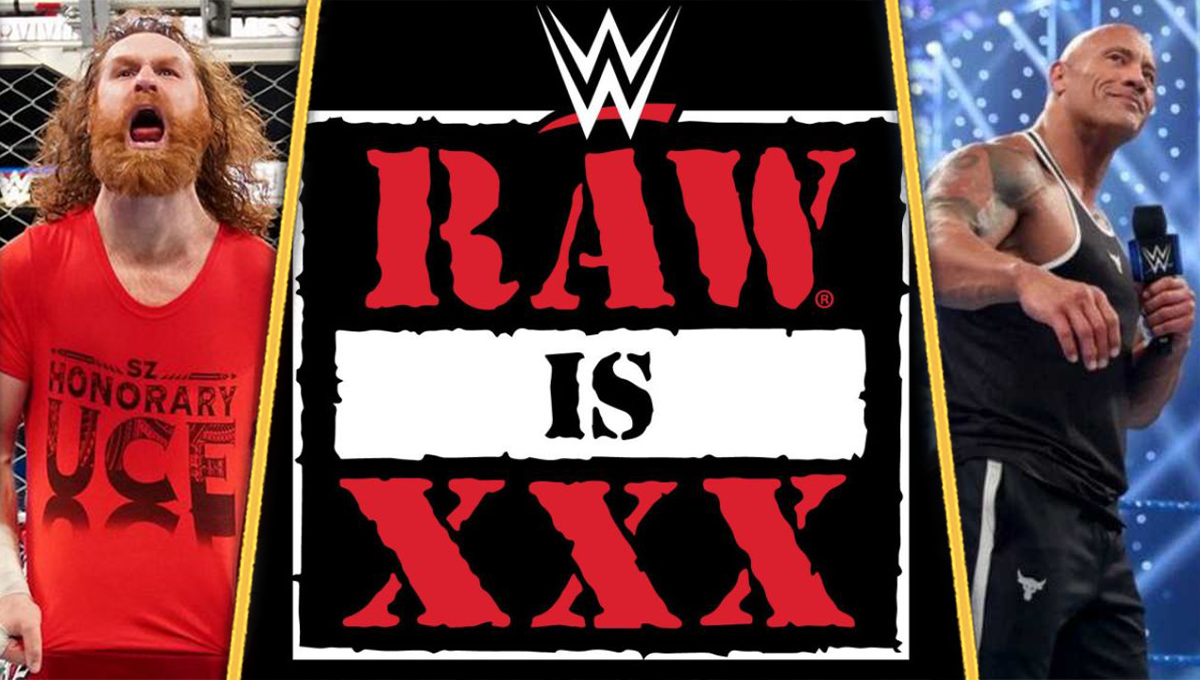 RAW IS XXX SAMI ZAYN THE ROCK