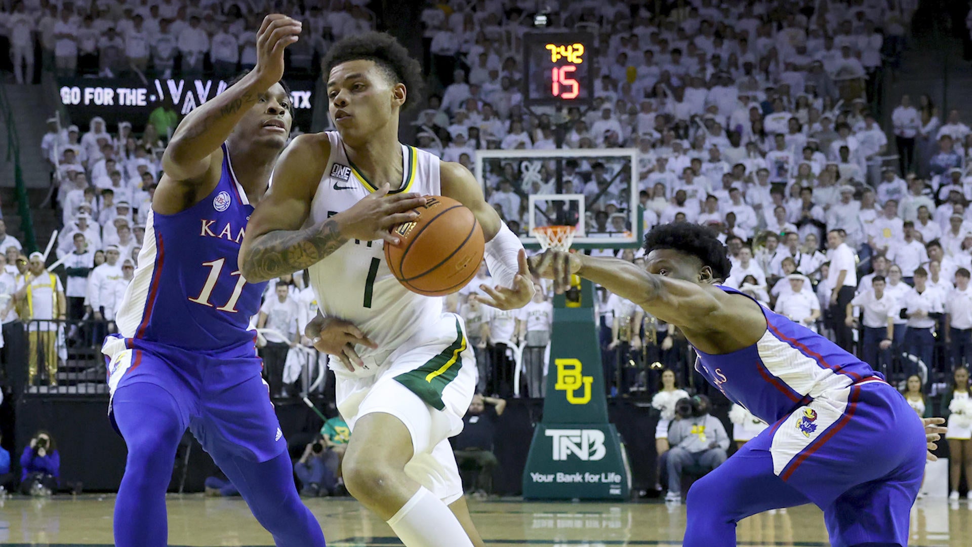 Kansas Vs. Baylor Live Stream Of NCAA Basketball - CBSSports.com