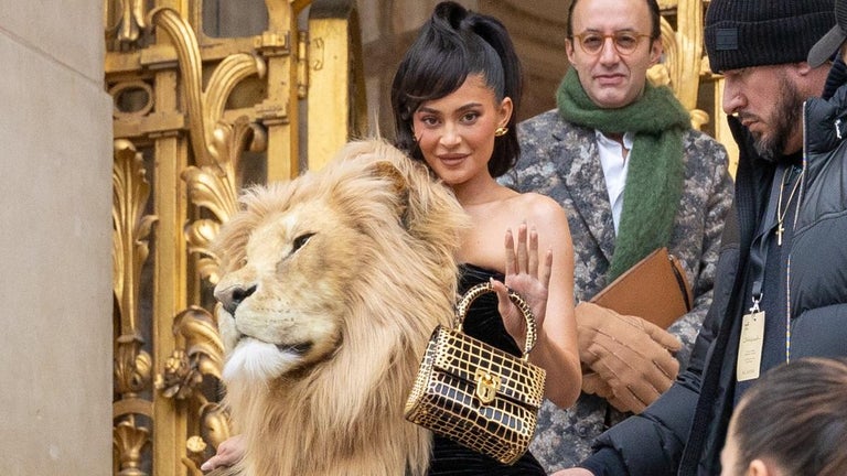 Kylie Jenner Stirs Controversy in Dramatic Life-Sized Lion's Head Gown
