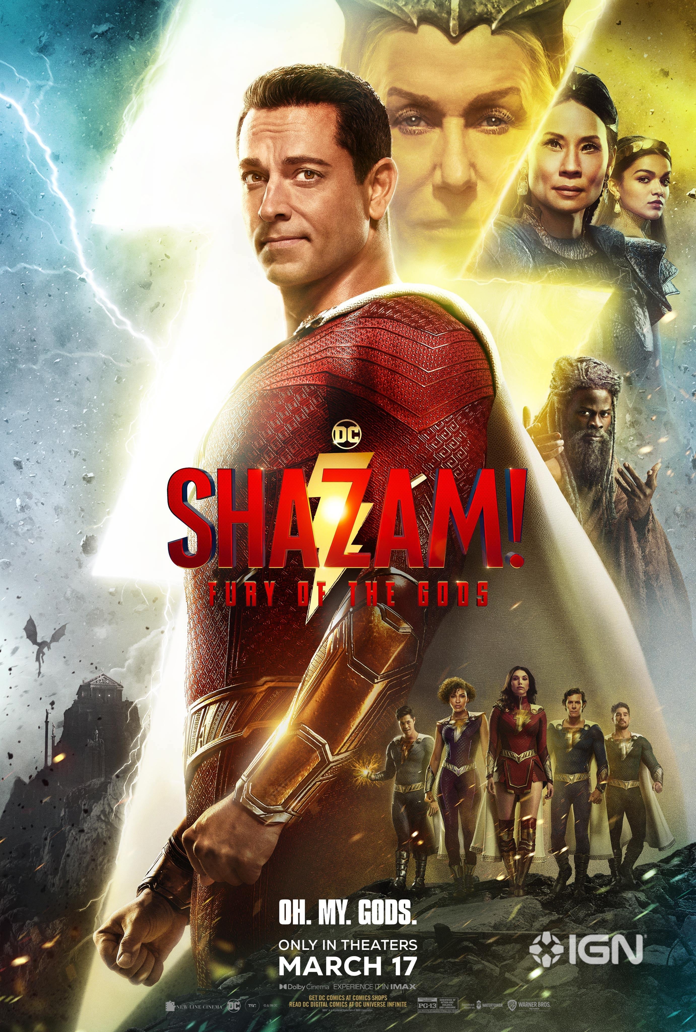 ArtStation - Shazam! Fury of the Gods Alternate Teaser Poster
