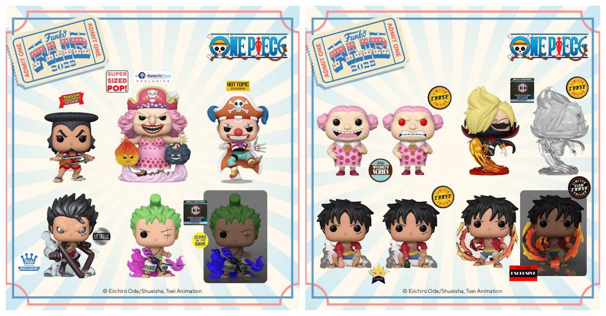 Massive Wave of One Piece Funko Pop Pre-Orders Drop at Funko Fair 2023