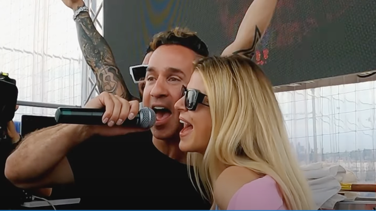 Watch Mike 'The Situation' Sorrentino Announce Big Baby News to His 'Jersey Shore: Family Vacation' Crew in Exclusive Sneak Peek