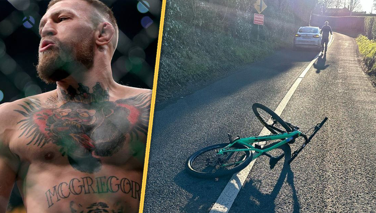Conor McGregor Hit By Car While Biking