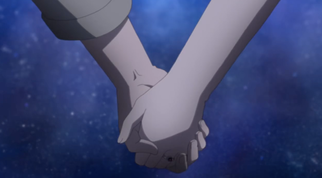 Premium Vector  Couple holding hand full of love illustration
