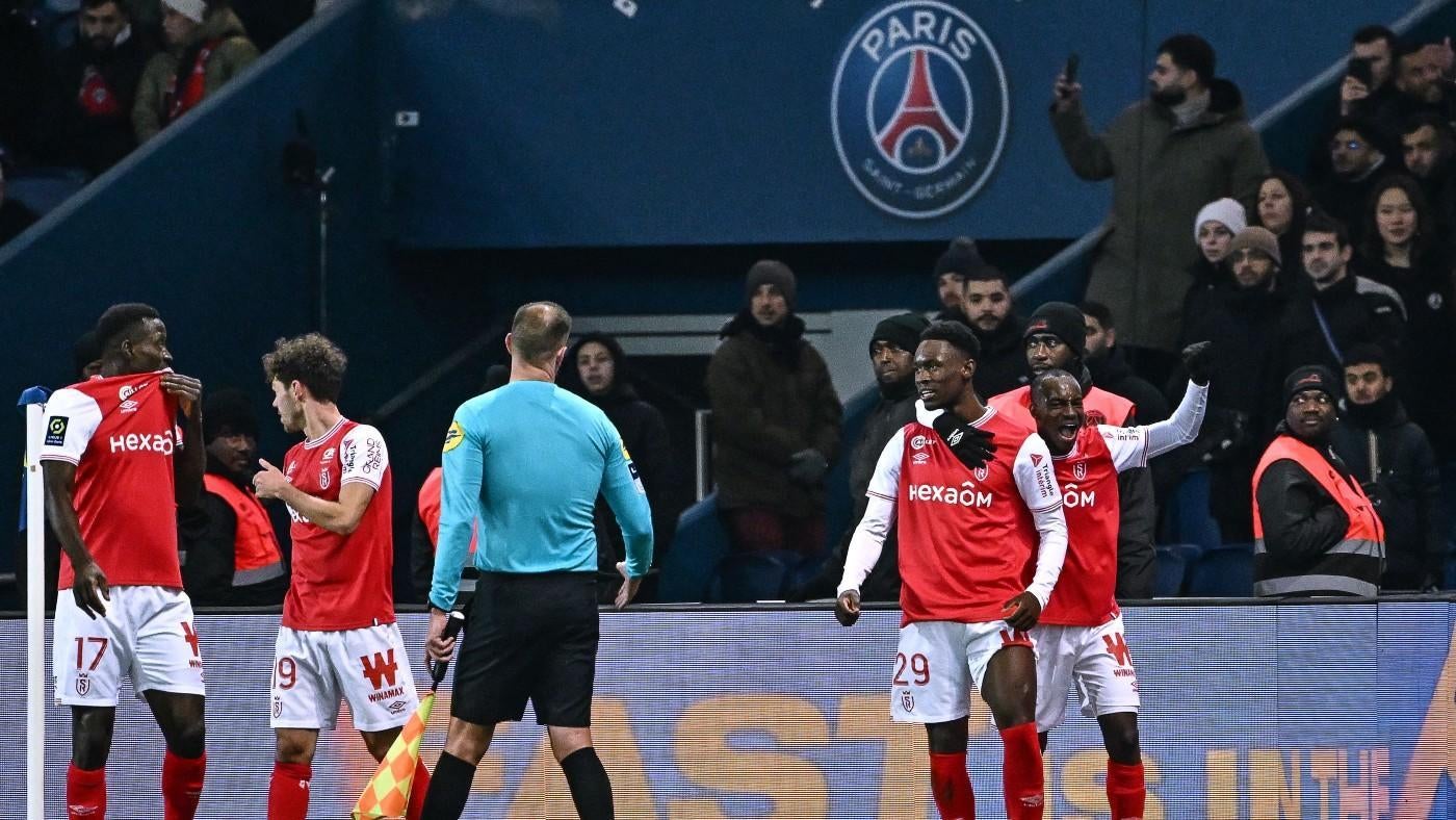 Target USMNT Folarin Balogun mencetak gol telat yang dramatis, menggagalkan kemenangan PSG karena Reims pantas mendapatkan hasil imbang