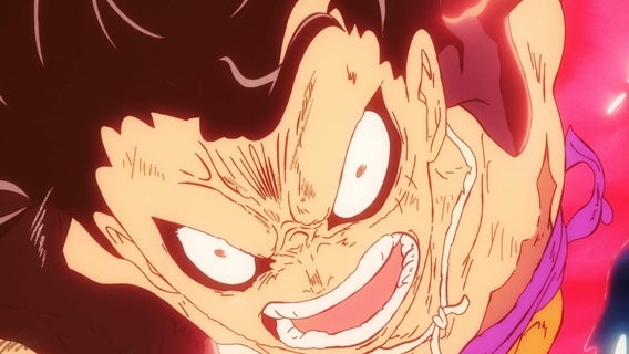 LUFFY GEAR 5 THUNDER VS KAIDO FAN ANIMATION ONE PIECE on Make a GIF