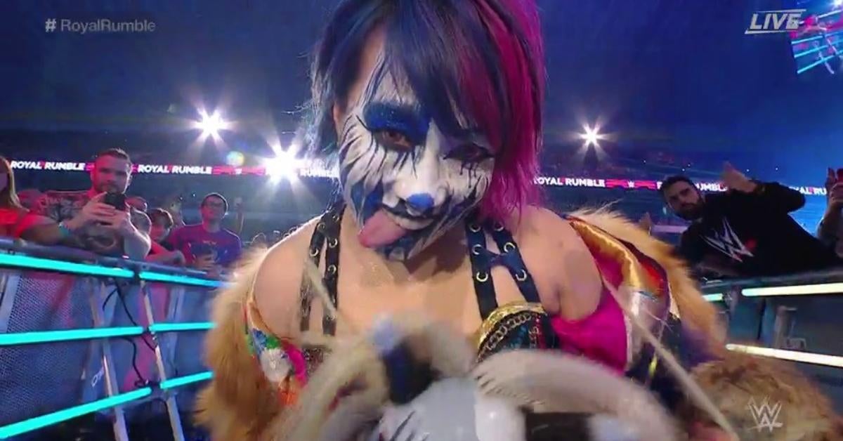 WWE Royal Rumble Asuka Returns With Classic Kana Look, New Entrance