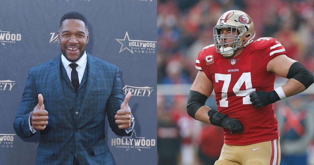 Michael Strahan Blasts NFL Legend Joe Staley to Support Giants Rookie  Player Kayvon Thibodeaux