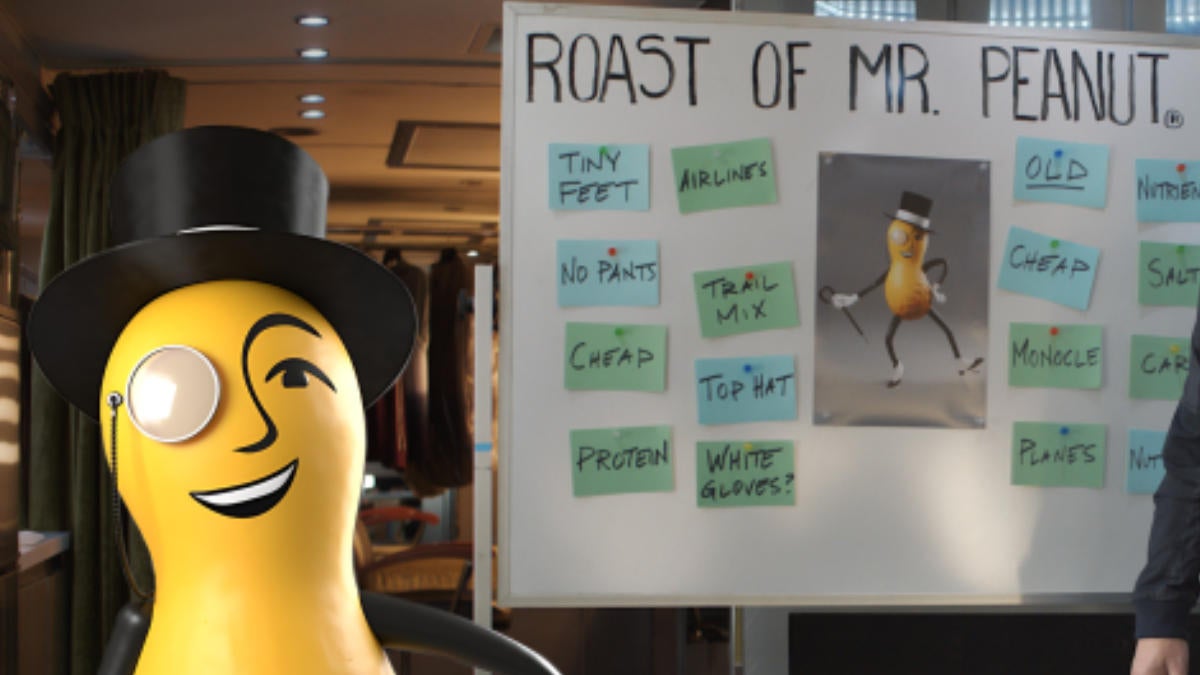 Mr. Peanut Prepares To Get Roasted In Planters Super Bowl Ad Teaser